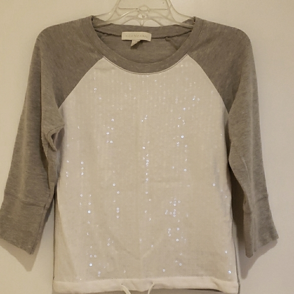 Nicki Minaj 3/4 Sleeve Top With Sequins - Picture 1 of 6